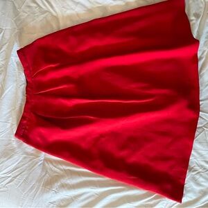The Limited A-line Red Women's Skirt